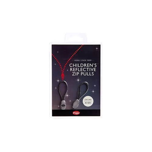 Reflective Zip Pulls